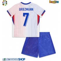 Maglie da calcio Francia Antoine Griezmann #7 Seconda Maglia Bambino Europei 2024 Manica Corta (+ Pantaloni corti)
